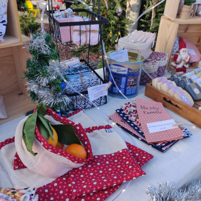 marché de noel - stand les créations de sweety - rivesaltes