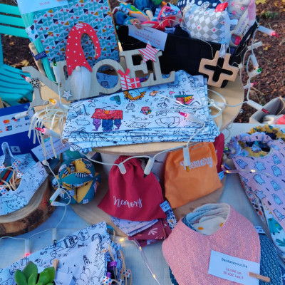 marché de noel - stand les créations de sweety - rivesaltes